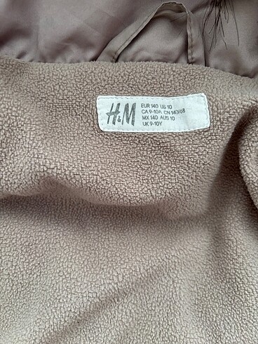 8 Yaş Beden camel Renk H&M mont