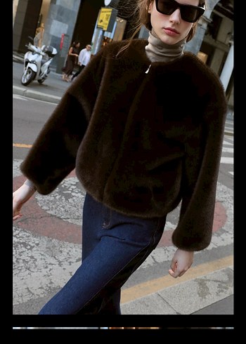 Zara Peluş Bomber Ceket