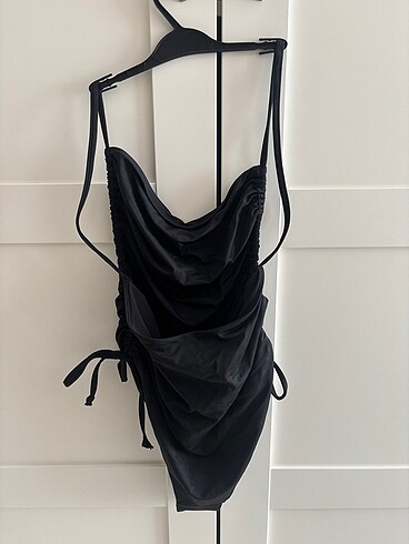 H&M H&M Siyah Büzgülü Mayo