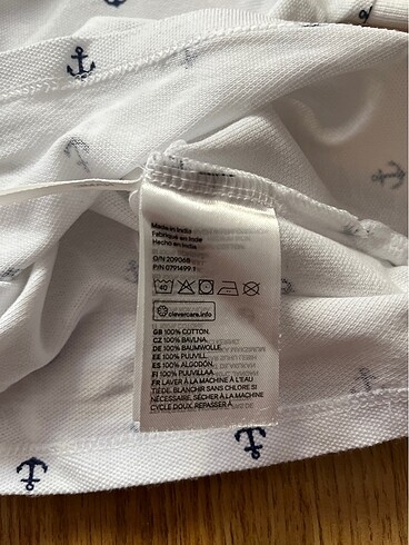 24-36 Ay Beden beyaz Renk H&M Tişört