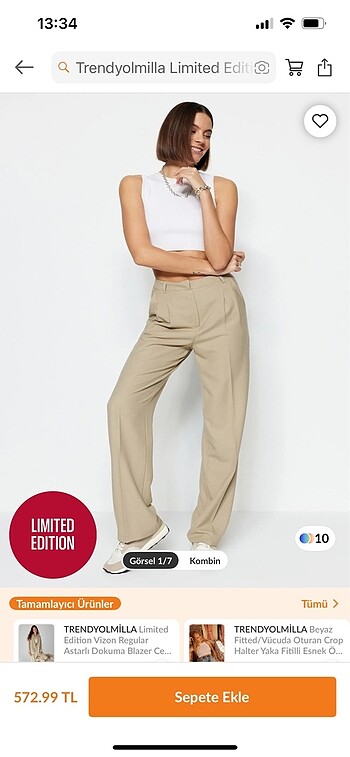 Limited pantolon