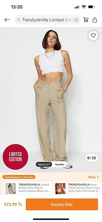 Trendyol & Milla Limited pantolon