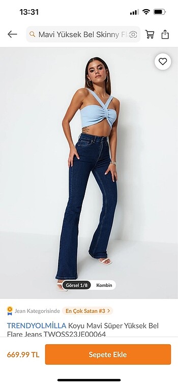 Flare jeans