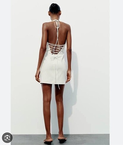xs Beden Zara elbise