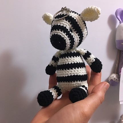 Zara Zebra anahtarlık