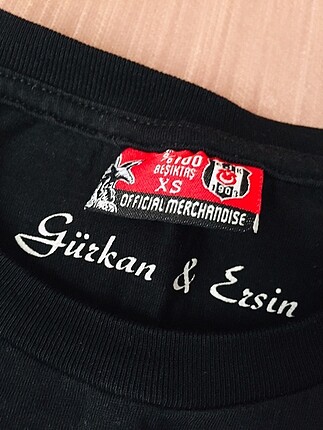 xs Beden Feda yazılı Beşiktaş tişört