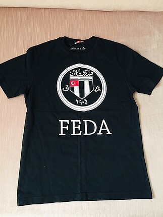 Feda Yazılı Beşiktaş Tişört Beşiktaş T-Shirt %20 İndirimli - Gardrops