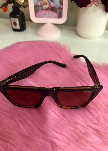 Chanel Chanel Kahverengi Parlak Kadın Güneş Gözlüğü