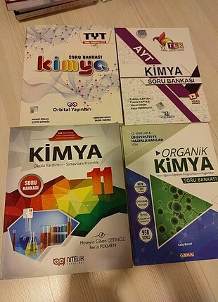 tyt ayt kimya kitapları