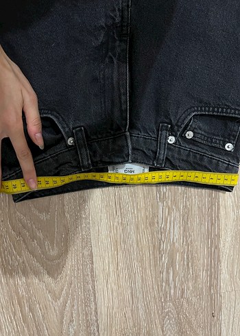 xs Beden siyah Renk Mango mom jean