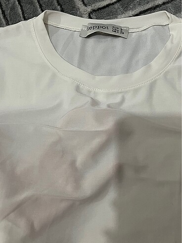 s Beden Bershka beyaz basic bluz