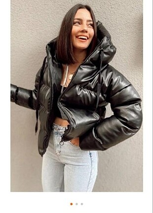 Zara muadili şişme mont