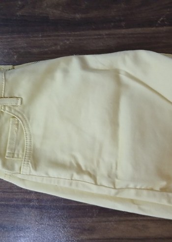 Bej Kadın Midi Kumaş Pantolon