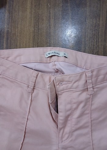 Bej Midi Kadın Kumaş Pantolon