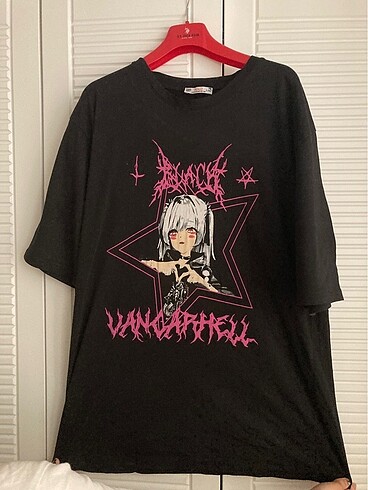Anime oversize gotik tişört