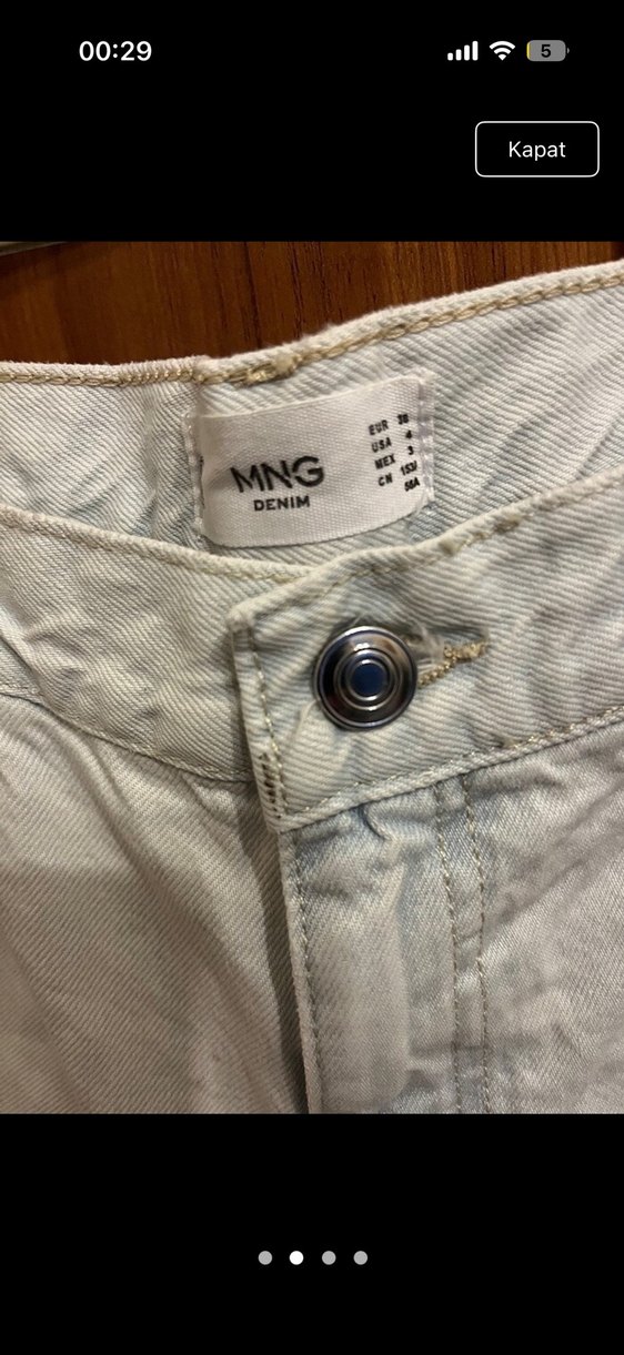 Desenli Midi Kot Pantolon - Görsel 2