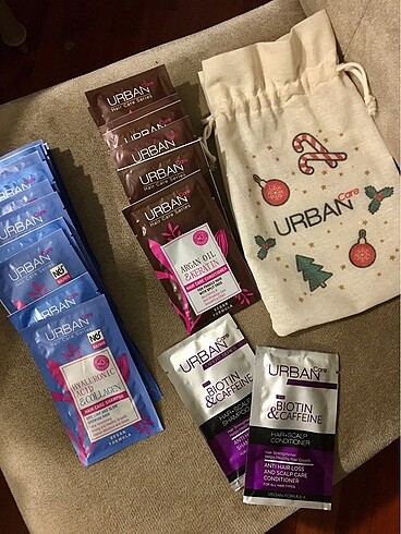 Urban care şampuan ve krem sample