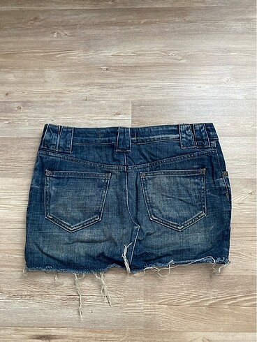 Zara Denim mini etek