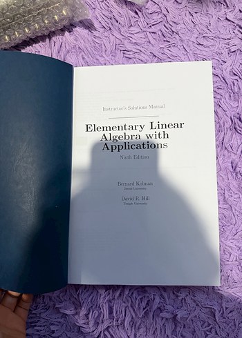 Lineer Cebir Notları - Görsel 2