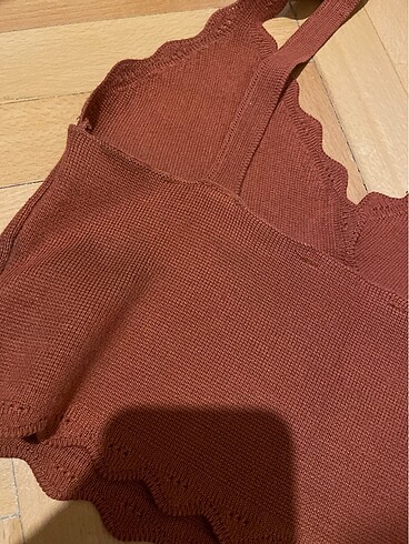 xs Beden çeşitli Renk Örme crop