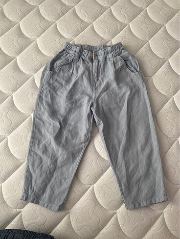 Unisex keten bol zara pantolon