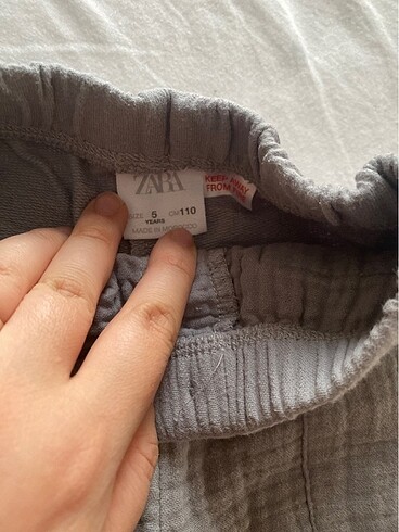 Zara Zara yazlık pantolon