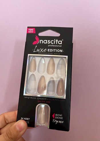 Nascita Luxe Edition Bej Takma Tırnak 24'lü - Görsel 2