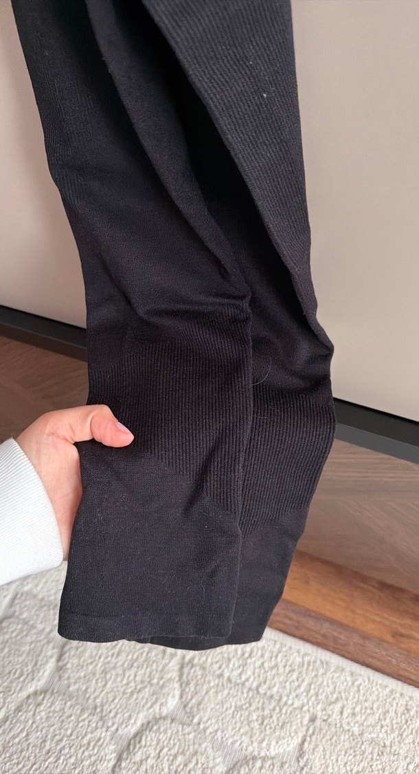 SİYAH TAYT MODEL İÇLİK - Görsel 5