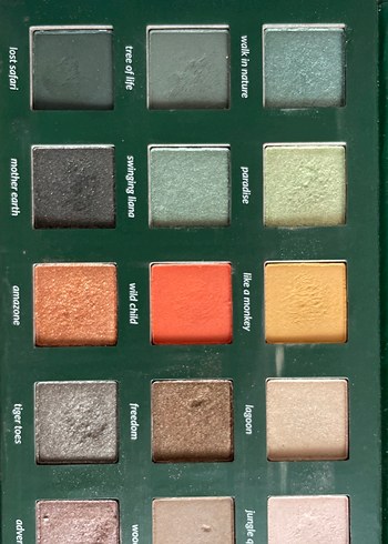 Rival Me rossmann Jungle Temalı far Paleti - Görsel 2