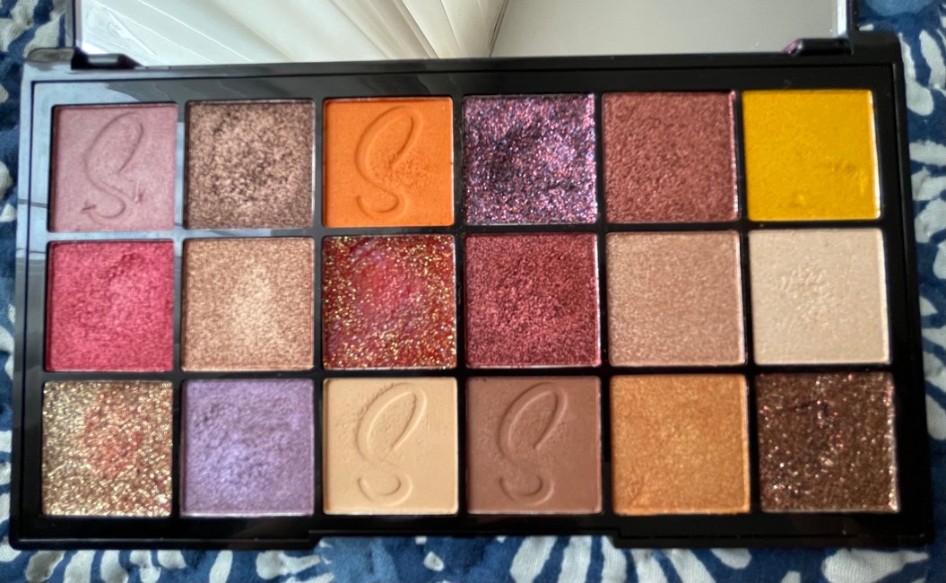 Revolution x Sebile night2night Renkli Far Paleti glitter - Görsel 2