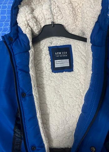 Erkek Çocuk Mavi Kemerli Ceket - Görsel 4