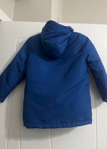 Erkek Çocuk Mavi Kemerli Ceket - Görsel 3