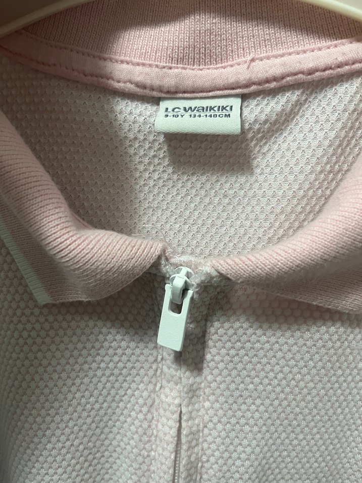 Pembe Kısa Kollu Erkek Polo Tişört - Görsel 3