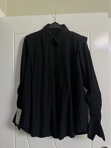 Sagaza siyah gömlek - Görsel 5