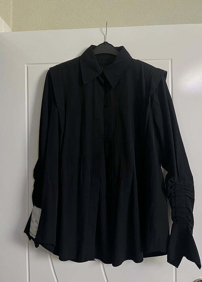 Sagaza siyah gömlek - Görsel 5