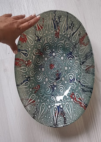 Geleneksel Dekoratif Tabak - Görsel 5