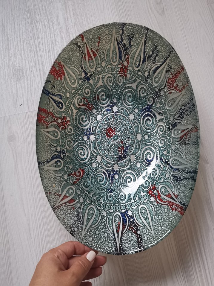 Geleneksel Dekoratif Tabak - Görsel 3