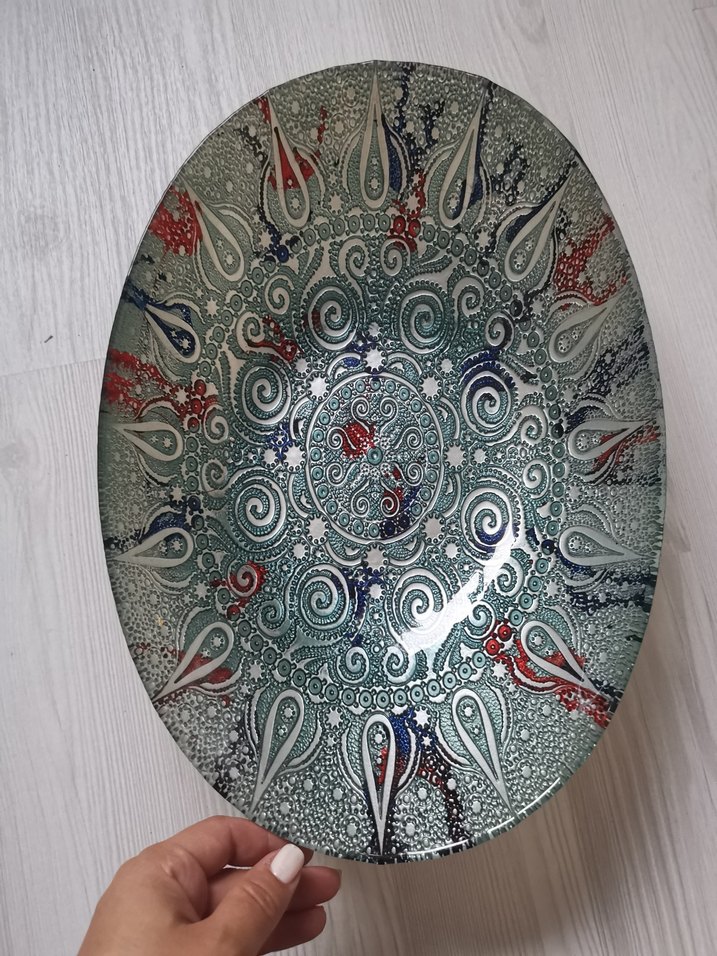 Geleneksel Dekoratif Tabak - Görsel 4