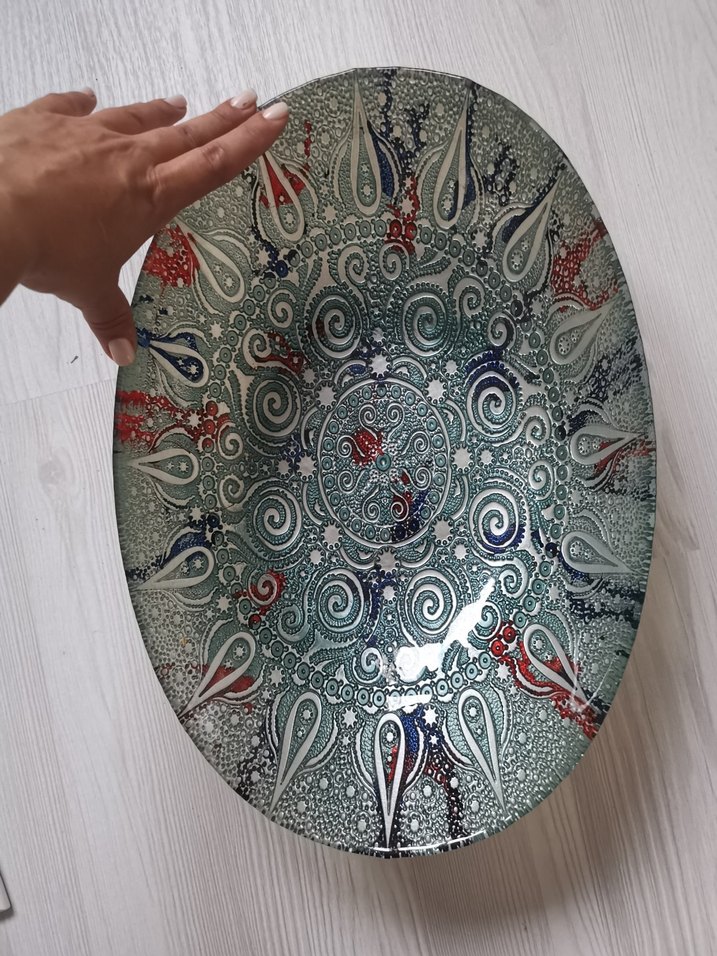 Geleneksel Dekoratif Tabak - Görsel 5