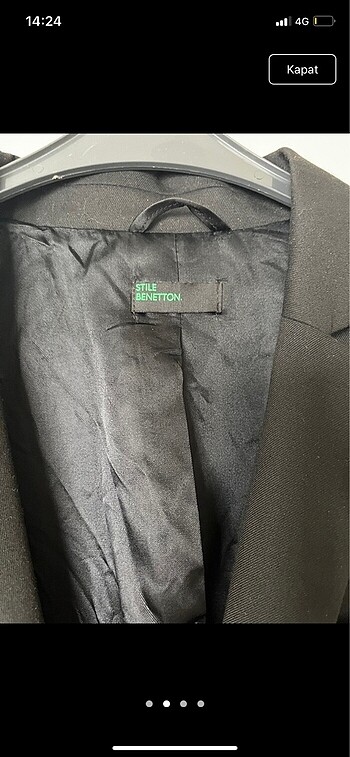 Benetton Blazer ceket