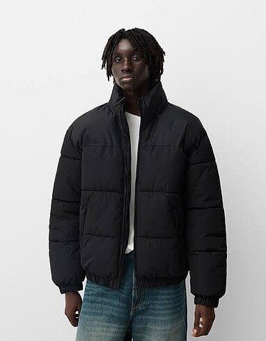 bershka kalın şişme mont