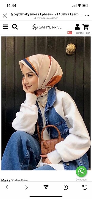 Qafiye Tivil Eşarp