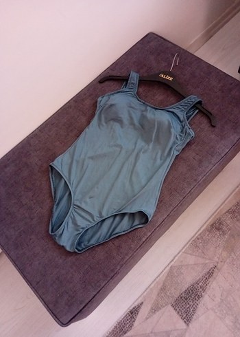 Mavi Kadın Kolsuz Mayo Midi Boy - Görsel 2