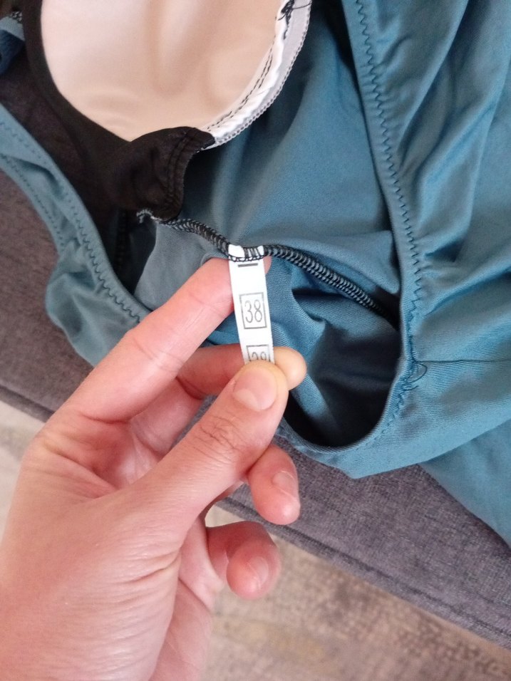 Mavi Kadın Kolsuz Mayo Midi Boy - Görsel 5