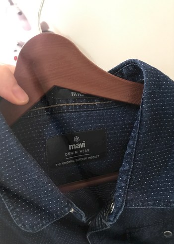 Mavi Erkek Lacivert Denim Gömlek Uzun Kollu