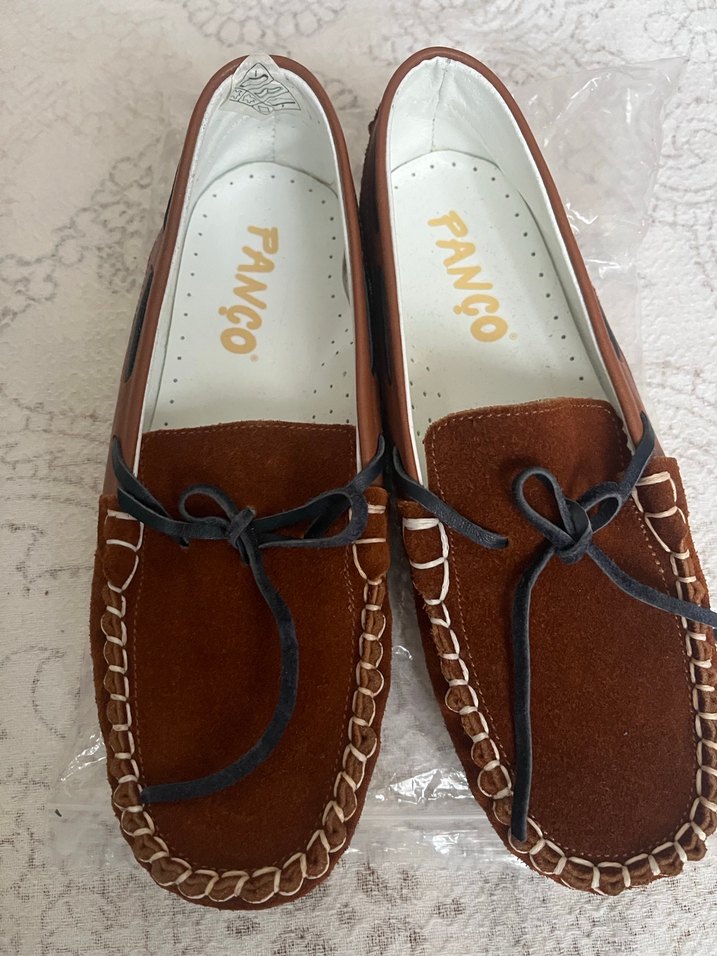 Erkek Çocuk Kahverengi Süet Loafer - Görsel 2