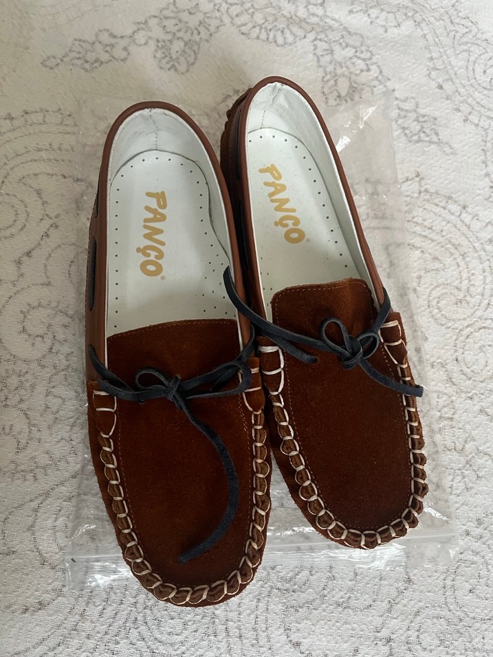 Erkek Çocuk Kahverengi Süet Loafer - Görsel 3