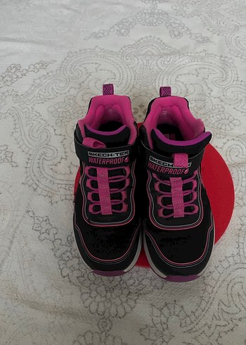 Kız Çocuk Pembe Spor Ayakkabı Velcro - Görsel 5