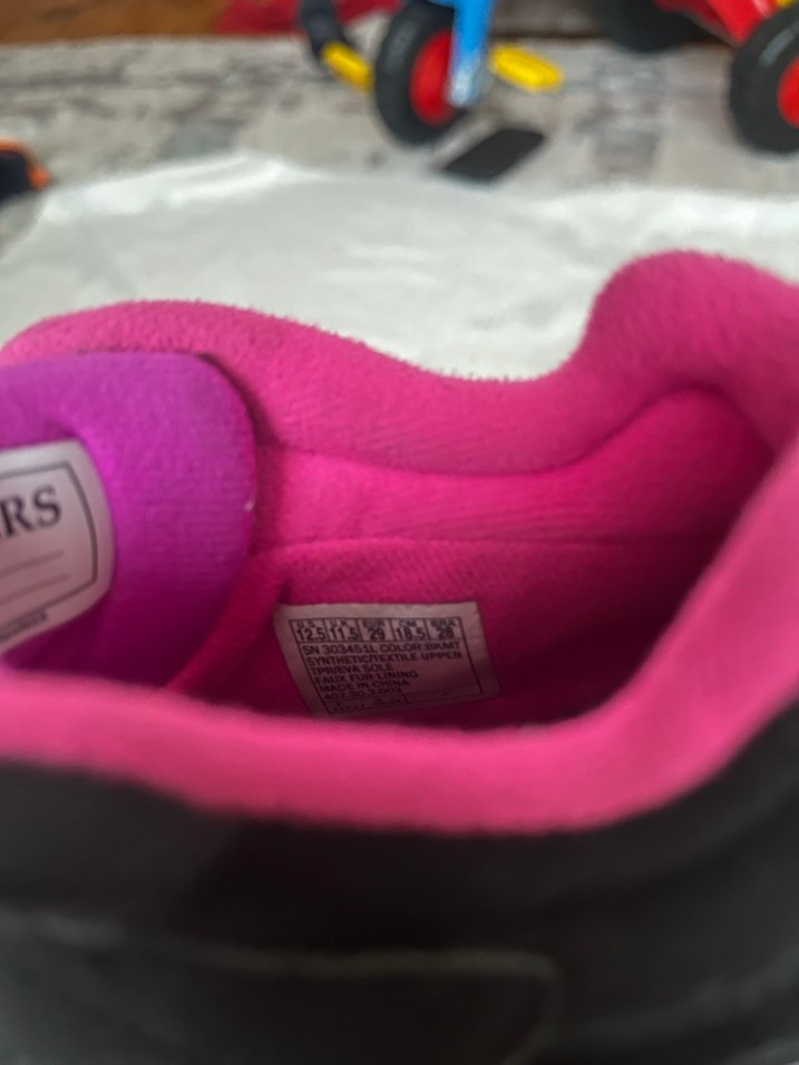 Kız Çocuk Pembe Spor Ayakkabı Velcro - Görsel 4