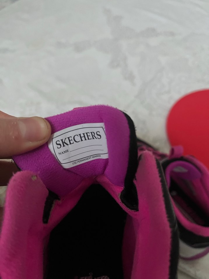 Kız Çocuk Pembe Spor Ayakkabı Velcro - Görsel 3